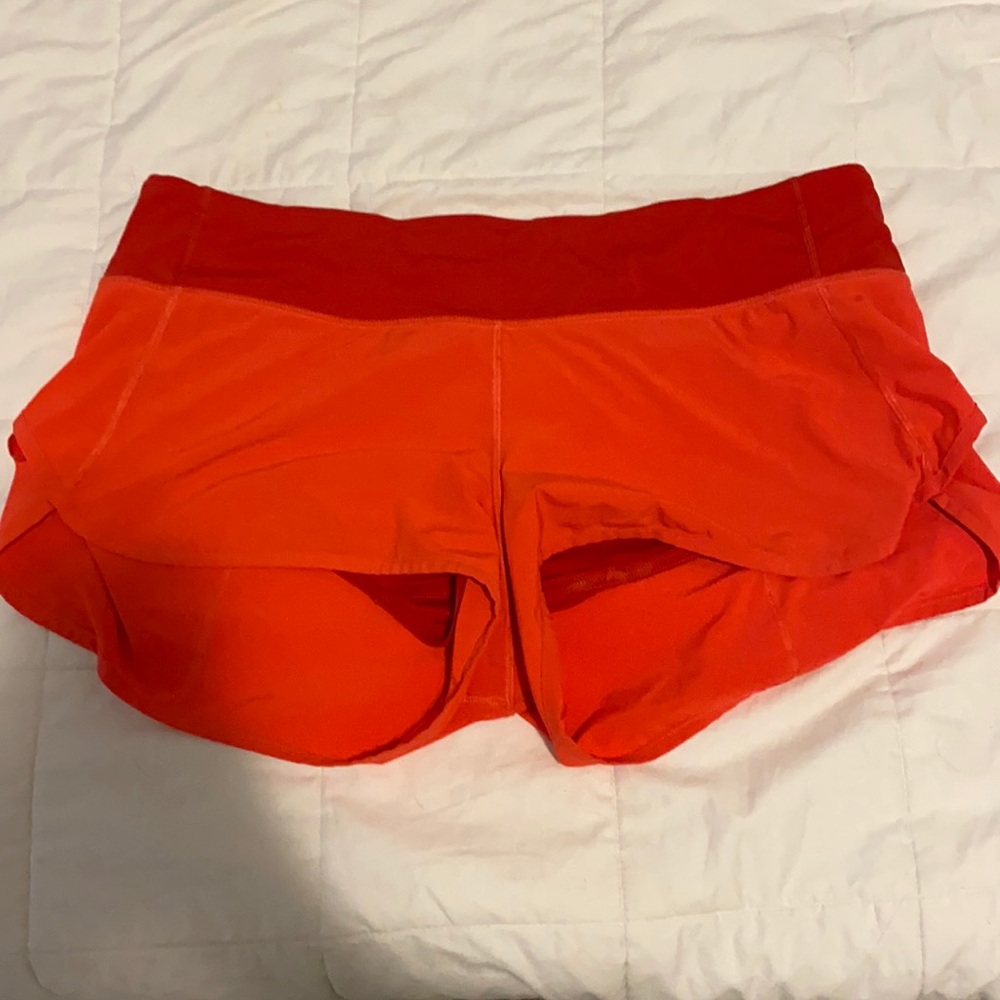 Lululemon speed shorts